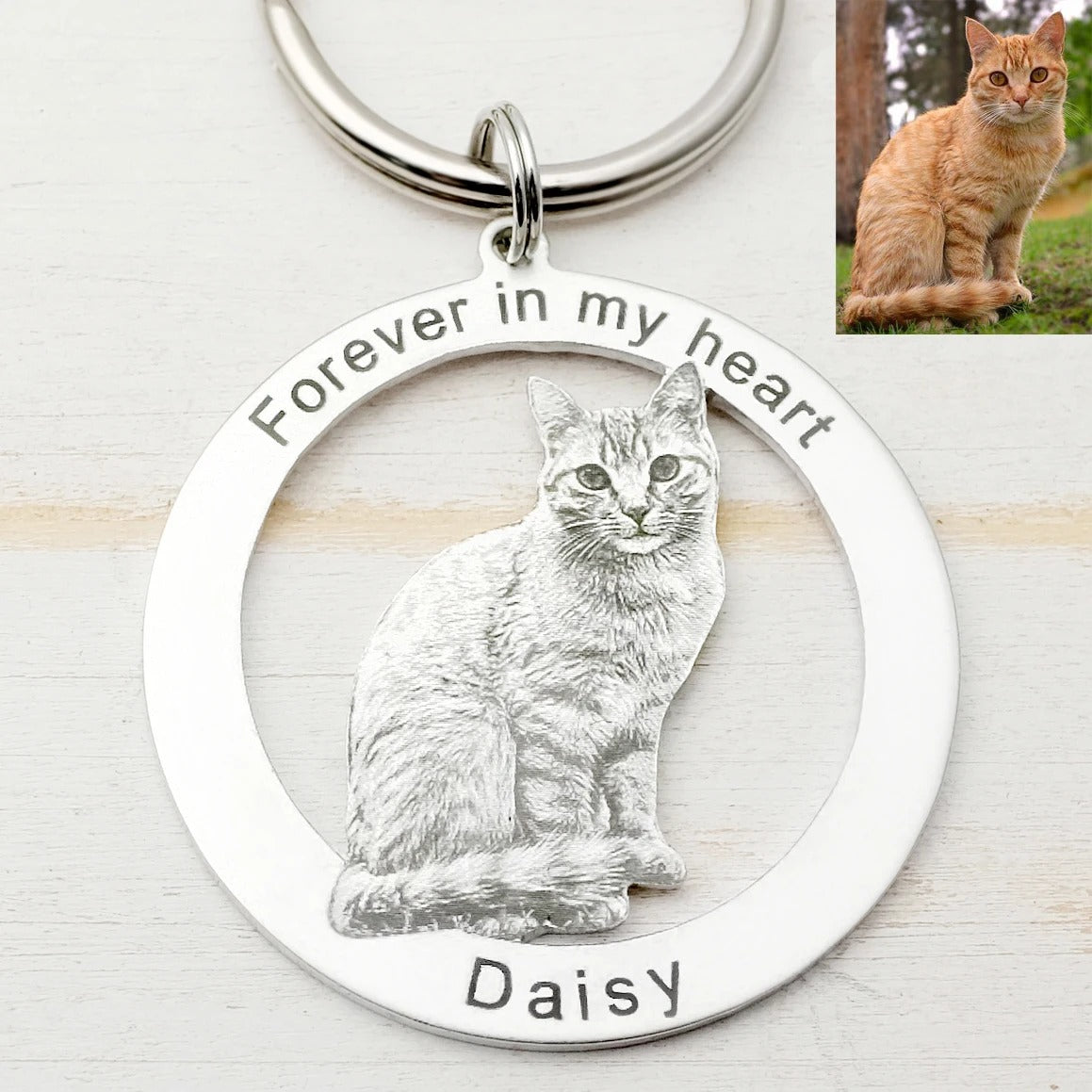 Personalized Pet Keychain