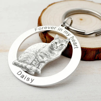 Personalized Pet Keychain