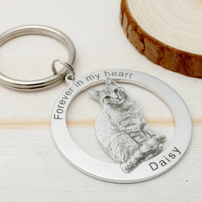 Personalized Pet Keychain