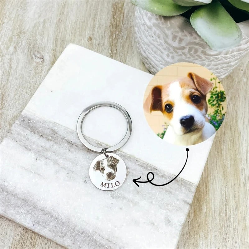 Pet Face Keychain