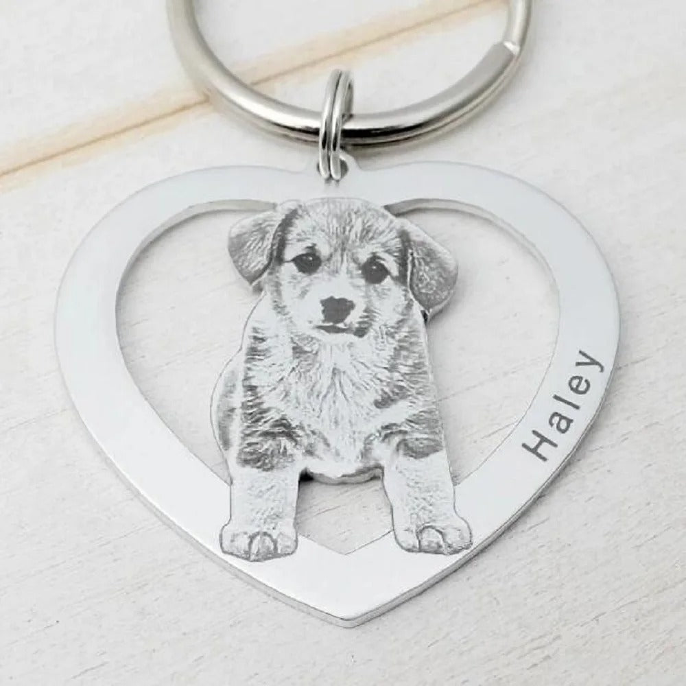 Personalized Pet Keychain