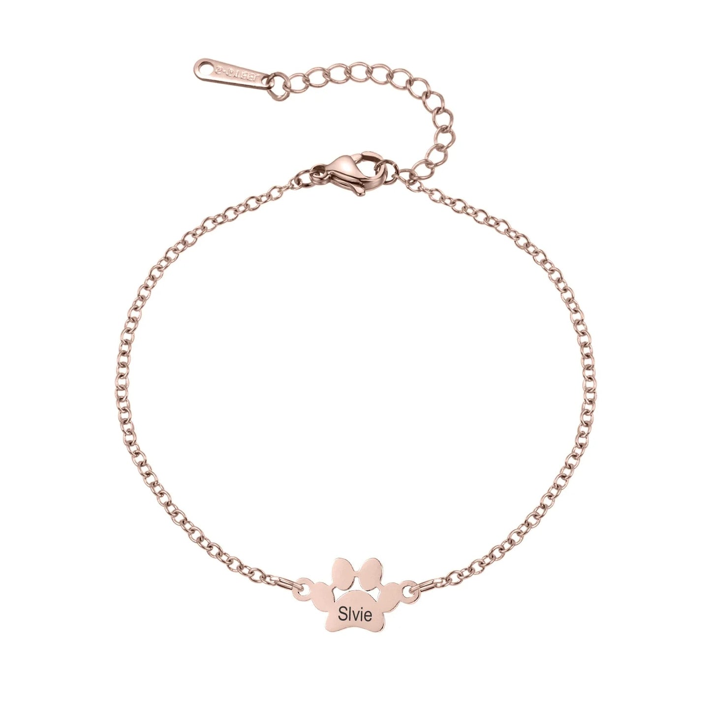 Minimalistic Paw Bracelet